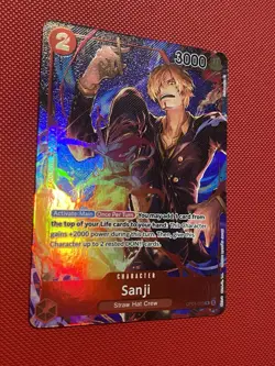 Sanji (Parallel) OP01-013 Romance Dawn Alt Art One Piece Card TCG - Image 5