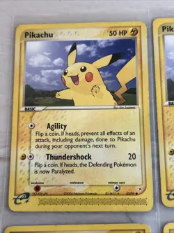 Pokemon Pikachu card lot of (11)– Vintage , Jungle Phantoms Holo - Image 2