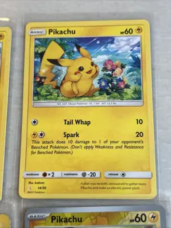 Pokemon Pikachu card lot of (11)– Vintage , Jungle Phantoms Holo - Image 5