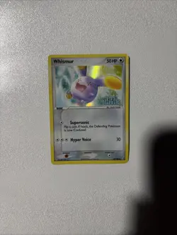 WHISMUR Ex Crystal Guardians POKEMON Holo Stamped 2006 Trading Card 69/100 TCG - Image 1