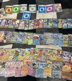 Pokemon Official 100+ Card Lot EX/V/VStar - Image 1