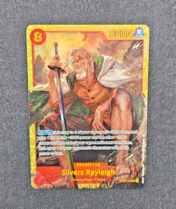 Silvers Rayleigh OP08-118 SEC Secret Rare (PRB-02) - One Piece Card Game - Image 2