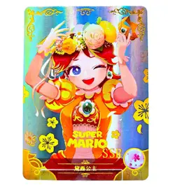 Goddess Story Waifu Card TCG | Princess Daisy - Super Mario | SSR | NS-2M02-024 - Image 1