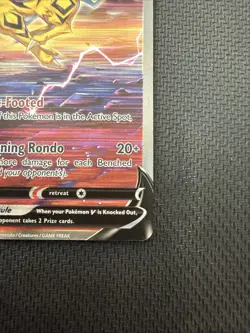 Pokemon TCG Raikou v Crown Zenith: Galarian Gallery Holo Ultra Rare Card #GG41 - Image 3