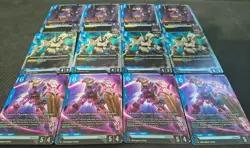 Gundam TCG Card Game 4 Gundam Unicorn, 4 Banagher and 4 Unicorn Destroy Mode NM - Image 2