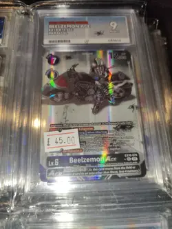 Beelzemon Ace EX10-074 Alt Art SEC ACE Graded 9 Digimon Card Game - Image 1
