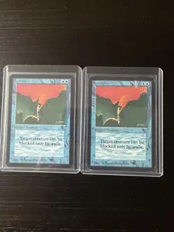 Magic The Gathering Alpha Mtg Invisibility Lightly Played Moderately Played - Image 1