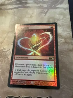 NM Foil Manabarbs M10 MTG Magic the Gathering - Image 1