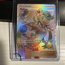 Pokemon Mallow (Full Art) 145/145 Sm-Guardians Rising Holo - Image 1
