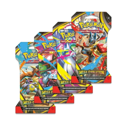 ARTSET 4 BOOSTER DE 10 CARTES POKEMON MEGA EVOLUTION ME01 FR NEUF SCELLES - Image 1
