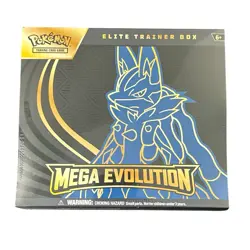 Pokemon Mega Evolution Elite Trainer Box (ETB) New Factory Sealed - Image 1