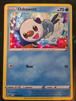 Oshawott SWSH222 Holo P Sword & Shield Promo NM/M Pokemon - Image 1