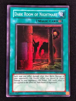 Yugioh Dark room of Nightmare PGD-082 1st Super (NM) - Image 1