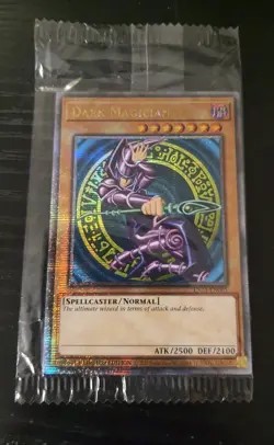 SEALED DARK MAGICIAN 25th Anniversary TN23-EN001 QUARTER CENTURY RARE YUGIOH TCG - Image 1