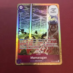 Mamaragan Foil SR OP15-078 One Piece OP15 Adventure on Kami’s Island English NM - Image 1