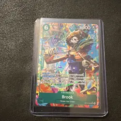 One Piece Card Game | Brook OP15-032 SR ALT ART IN-HAND OP15 English! 🔥 - Image 1