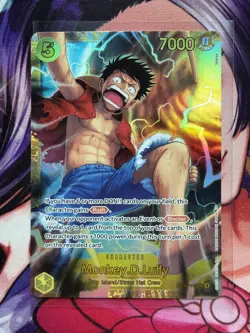 Monkey D Luffy OP15 SEC 119 Adventure On Kami’s Island ENGLISH Bell Luffy - Image 1