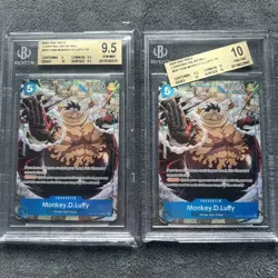 DRUNKEN BGS 10 LUFFY TANKMAN SLAB OP13 ONE PIECE CCG TREASURE RARE OP11-058 EN - Image 1