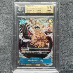DRUNKEN BGS 10 LUFFY TANKMAN SLAB OP13 ONE PIECE CCG TREASURE RARE OP11-058 EN - Image 4
