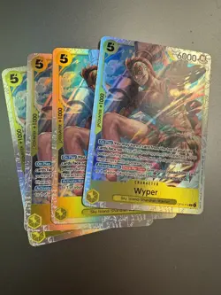 One Piece Adventure on Kami's Island Wyper OP15-114 Super Rare SR NM playset - Image 1
