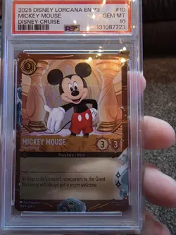 Disney Lorcana Mickey Mouse True Friend 2025 DVC Member Cruise Exclusive Promo - Image 1