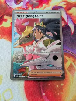 Iris's Fighting Spirit 292 / 217 SIR Pokemon Ascended Heroes NM FRESH PULL - Image 1