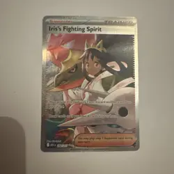 Pokemon Card Iris's Fighting Spirit 292/217 Ascended Heroes SIR Full Art NM 2026 - Image 1
