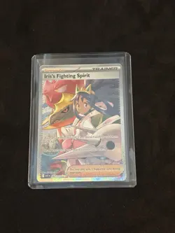 Pokemon Card Iris's Fighting Spirit 292/217 Ascended Heroes SIR Full Art NM 2026 - Image 1