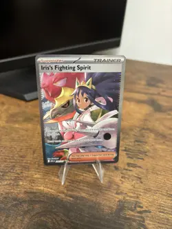 Iris's Fighting Spirit 292/217 SIR Ascended Heroes Pokemon ME 2.5 - MINT - Image 2