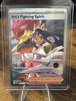 Iris's Fighting Spirit 292/217 SIR Ascended Heroes Pokemon ME 2.5 - MINT - Image 4