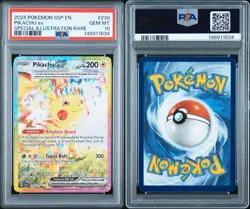 Pokemon 2024 Pikachu ex 238/191 SIR Surging Sparks GEM MINT PSA 10 - Image 2