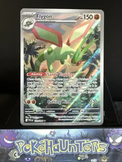Pokemon Card Flygon 101/094 Phantasmal Flames Illustration Rare Near Mint - Image 1