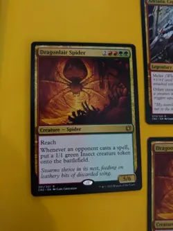 Adriana, Captain of the Guard & 2 Dragonlair Spider Conspiracy 2 MTG 3 Card. - Image 2