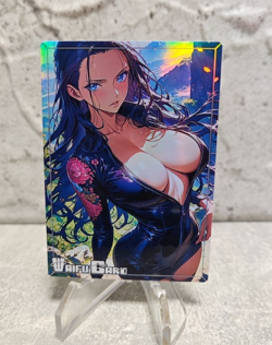 Nico Robin Trading Card Waifu Goddess Story Anime Girl holo Karte Manga Full Art - Image 1