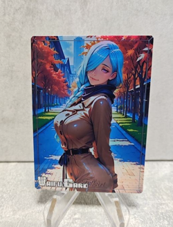 mei mei Trading Card Waifu Goddess Story Anime Girl holo Karte Manga Full Art - Image 1