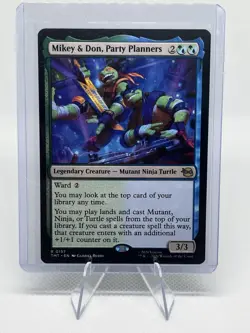 MTG Mikey & Don, Party Planners Teenage Mutant Ninja Turtles Regular #0157 - Image 1