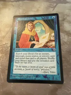 MTG Mystical Tutor SINGLE USED EXCELLENT CONDITION SEE PHOTOS - Image 1