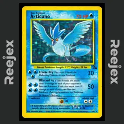 Articuno - 2/62 - Holo Rare - Fossil - Pokemon Card - MP - Image 1