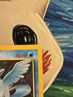 Pokemon TCG Articuno Fossil Holo Card 2/62 Unlimited Rare 1999 Base Set - Image 2