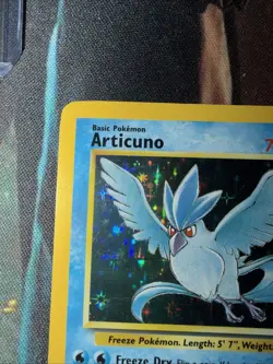 Pokemon TCG Articuno Fossil Holo Card 2/62 Unlimited Rare, LP Condition - Image 2
