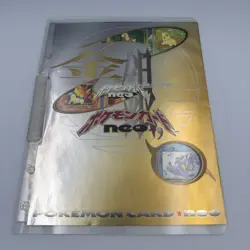 RARE Pokemon Japanese Neo Genesis Series On Promo Binder Set **OPENED READ** - Image 3