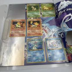 RARE Pokemon Japanese Neo Genesis Series On Promo Binder Set **OPENED READ** - Image 5