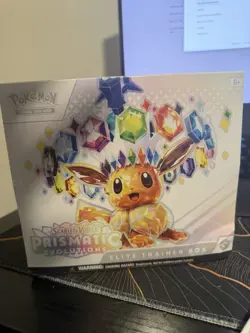 Pokemon Prismatic Evolutions ETB Elite Trainer Box Sealed, English Edition - Image 1