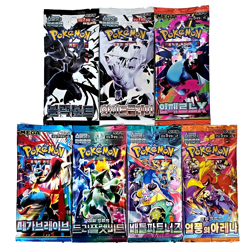 7x Pokemon Booster Packs Lot SEALED Cards Mega Inferno x Triplet Beat etc KOREAN - Image 1