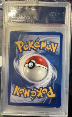 Pokemon Mewtwo #10 SHADOWLESS HOLO Foil 1999 Graded PSA MINT 9 - Image 2