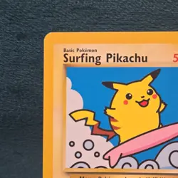 Pokemon Surfing Pikachu 28/53 Wotc Promo 2001 Basic 50 HP Regular - Image 2