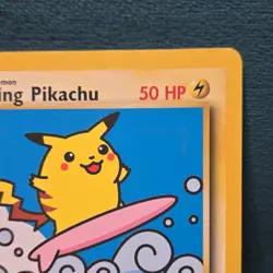 Pokemon Surfing Pikachu 28/53 Wotc Promo 2001 Basic 50 HP Regular - Image 3