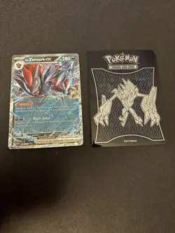 N’s Zoroark EX 098/159 Journey Together Holo Pokemon Card - Mint - Image 1