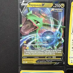 Pokemon Swsh Promo Card Lot Rayquaza / Marnie / Pixel Holo Kyogre - Image 2