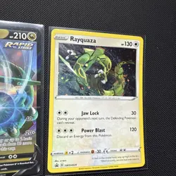 Pokemon Swsh Promo Card Lot Rayquaza / Marnie / Pixel Holo Kyogre - Image 3